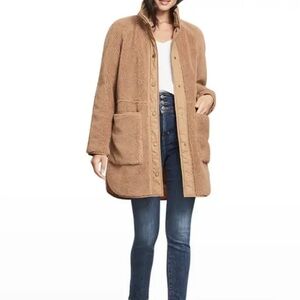 Veronica Beard Tan Teddy Jacket